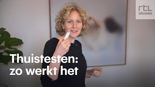 Coronatest thuis zo werkt het [upl. by Santini815]