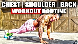 30 MINUTE UPPER BODY WORKOUTNO EQUIPMENT [upl. by Ford786]