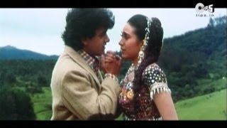 Pucho Zara Pucho  Aamir Khan Karisma Kapoor  Alka Yagnik Kumar Sanu  Raja Hindustani [upl. by Ynatsed]