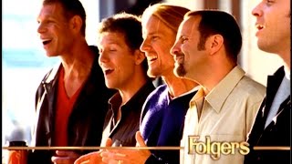 Rockapella FOLGERS Commercial  45 amp 30 [upl. by Bigg]