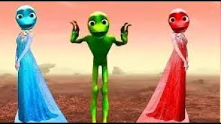 YENİ AKIM YEŞİL UZAYLI YENİ ŞARKISIYLA DAME TU COSİTA dametucosita​​​​​ greenalien [upl. by Patnode]