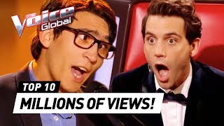 MOST TRENDING Blind Auditions of 2019  The Voice Rewind [upl. by Ereveniug]