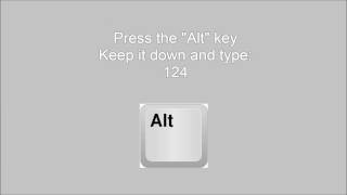 How to Type a Straight Line quotquot On the Keyboard [upl. by Alekat72]