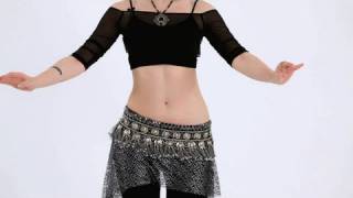 How to Do Hip Lifts amp Basic Shimmy  Belly Dancing [upl. by Ielak]