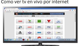 COMO VER TV EN VIVO POR INTERNET [upl. by Ridley400]