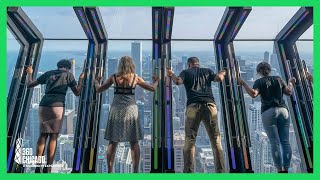 360 CHICAGO Observation Deck [upl. by Ailecra197]