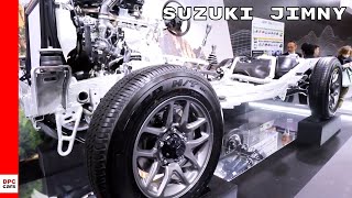 Suzuki Jimny Drivetrain amp Chassis Walkaround [upl. by Huang]