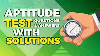 How to Pass Aptitude Test Questions with Answers and Solutions [upl. by Onahpets]