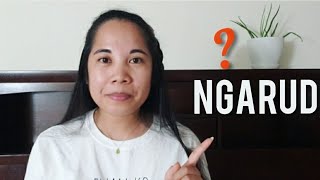 The Ilocano Word NGARUD Explained with Examples [upl. by Ynottirb345]