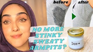 NATURAL DEODORANT RECIPE  HOW TO STOP SWEATING PERMANENTLY Immy [upl. by Fang982]