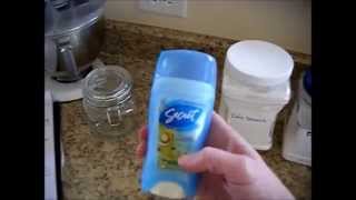 Homestead Series  How to Make Deodorant [upl. by Iad]