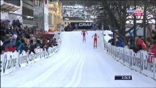 Biegi narciarskie w Drammen  sprint klasyczny  finał [upl. by Aidyl628]