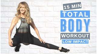 15 Min FULL BODY Workout Over 50  Beginner Friendly No Jumping [upl. by Oah]