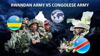 Rwanda VS DR Congo Military Power Comparison 2018 [upl. by Nothgierc]