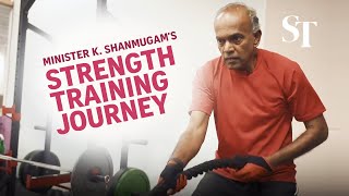 Heavy lifting Minister K Shanmugams strength training journey [upl. by Ahsilek955]