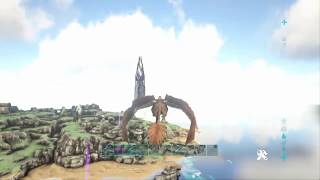 ARK Ragnarok Lava Golem entrance and route read description [upl. by Pricilla]