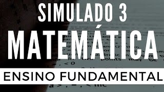 SIMULADO 4  Matemática  IBGE 2021  Recenseador [upl. by Ahsekam]