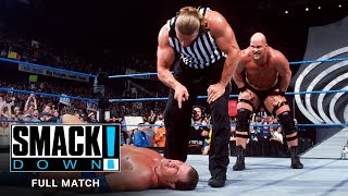 FULL MATCH  The Rock “Stone Cold” amp Undertaker vs Angle Kane amp Rikishi SmackDown Jan 18 2001 [upl. by Vasiliki]