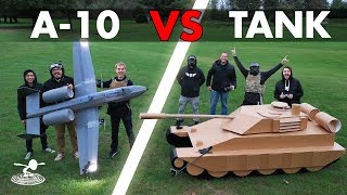 A10 Warthog VS Tank  Epic Airsoft Battle [upl. by Ozner989]