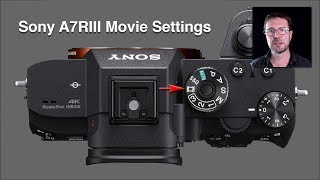 Sony Alpha A7RIII and A7III Custom Settings for Movies [upl. by Antonia]