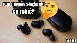 Słuchawki się rozparowały co robić Mini QampA [upl. by Jet]