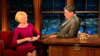 Craig Ferguson 11911D Late Late Show Ellen Barkin XD [upl. by Eerrahs]