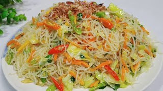 MIE BIHUN GORENG TANPA KECAPENAKGURIH DAN BIKIN NAGIH  MENU SIMPLE SEHARIHARI [upl. by Ellenaej658]