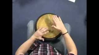 Part 1 Beginner African drumming djembe lesson [upl. by Maroney]