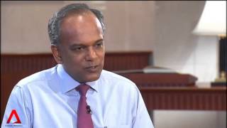 Conversation With K Shanmugam [upl. by Netsuj163]