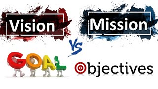 Mission Vision Goals and Objectives  Mission vs Vision   CASE STUDIES ON VISION AND MISSION [upl. by Amiaj]