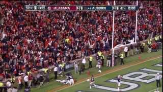 Auburn Chris Davis 109 Yard Game Winning Missed Field Goal Return in The Iron Bowl [upl. by Sirej378]