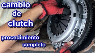 Como cambiar el clutch video completo [upl. by Aubigny]