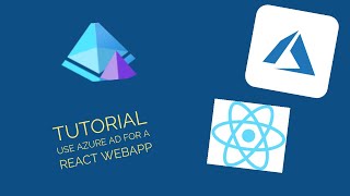 Tutorial Add Azure AD login to a React app [upl. by Neomah725]