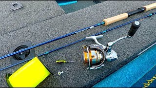 How to set up a reel and Rod for beginners [upl. by Parcel211]