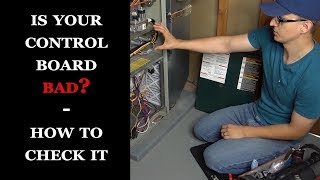 FurnaceAC How to Troubleshoot The Control Board [upl. by Rufus]