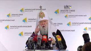 Patriarch Filaret Ukraine Crisis Media Center March 13 2014 [upl. by Sheppard]