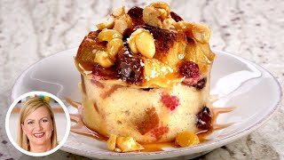 Professional Baker Teaches You How To Make BREAD PUDDING [upl. by Llegna]