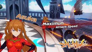 Evangelion Asuka Maximum Attack Speed  Honkai Impact 3rd 45 V2 [upl. by Sosthena227]