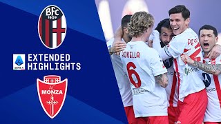 Bologna vs Monza Extended Highlights  Serie A  CBS Sports Golazo [upl. by Halehs]