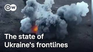 Latest developments in Ukraines battle against Russia  DW News [upl. by Afatsuom706]