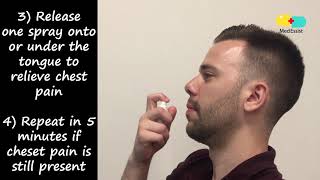 MedEssist Guide to Using Nitroglycerin Spray [upl. by Isayg]