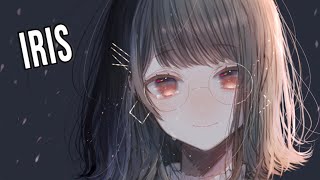 Nightcore ↬ Iris Acoustic CoverJada Facer Lyrics [upl. by Darbie]