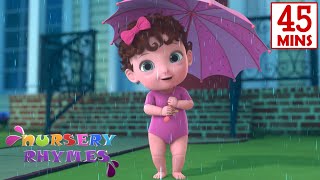 Rain Rain Go Away  More Nursery Rhymes amp Baby Songs  Kidsberry [upl. by Arsi]