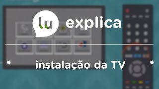 Como instalar canais e usar as conexões da TV [upl. by Kcirederf]