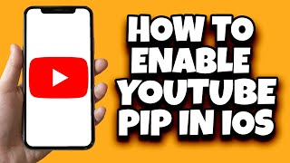 How To Use YouTube PIP On iPhone IOS 17 Easy [upl. by Lanni]