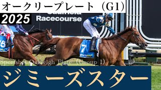 ジミーズスターが後方一気でG1初制覇！【オークリープレート2025】 Jimmysstar【Sportsbet Oakleigh Plate 2025】 [upl. by Akinod]