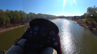 Autogyro Extreme Flying Low Level River Recce [upl. by Ykcaj]