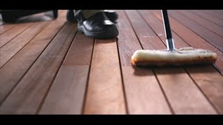 How to oil a deck [upl. by Parnas]