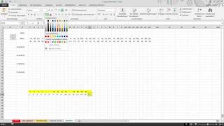 Schichtplan mit Excel erstellen  Allgemeine Berechnung [upl. by Anialahs]