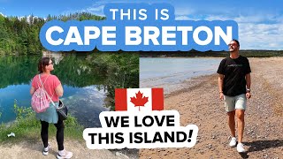 MUST SEE Cabot Trail in Cape Breton Nova Scotia Welcome to the French Acadian Village of Cheticamp [upl. by Virgy]